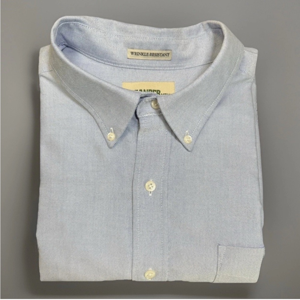 Gander Mountain Men's SZ XL Button Down Long Sleeve Casual Shirt Woven Cotton